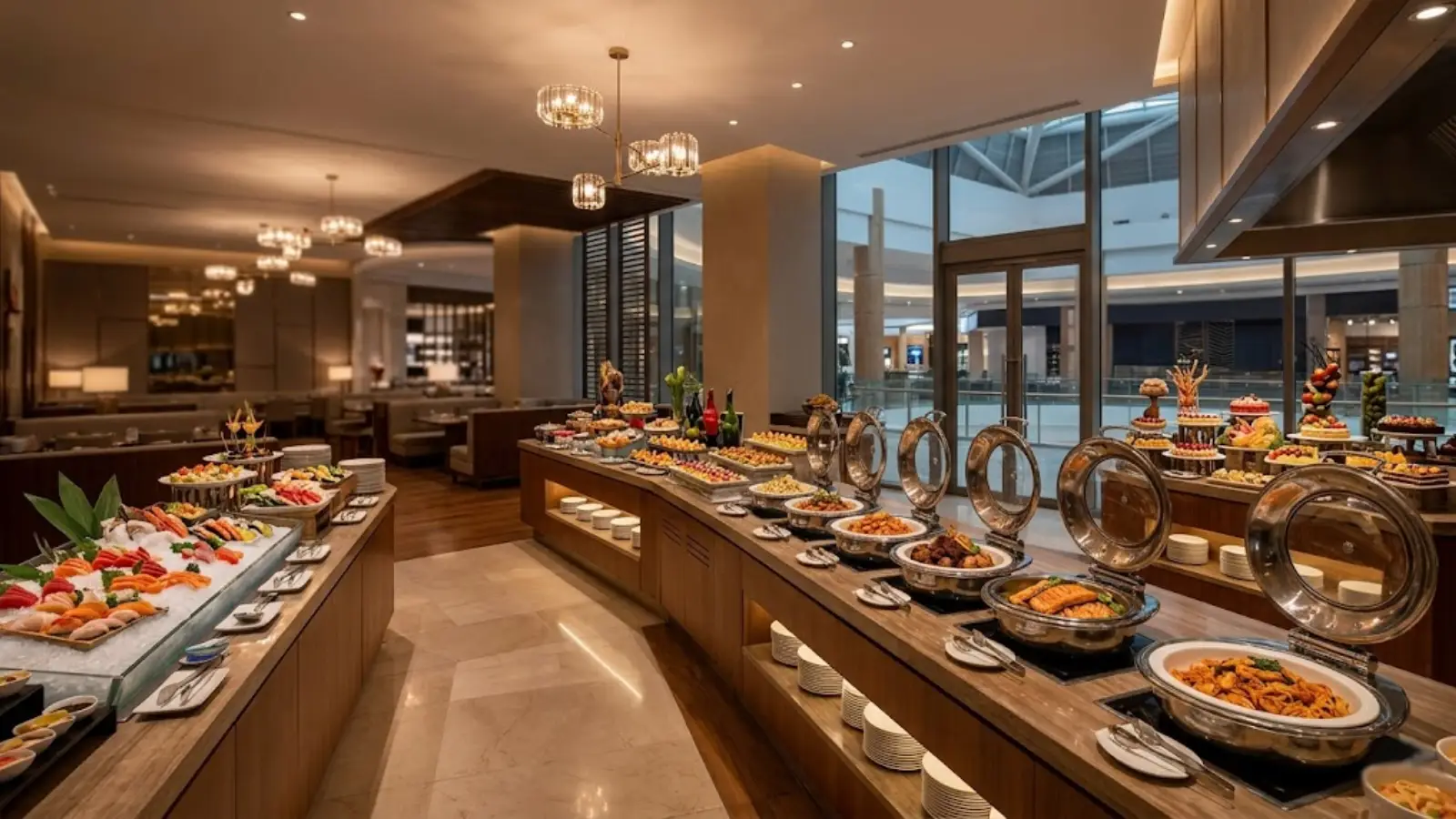 Buffet in Festival Mall Banner