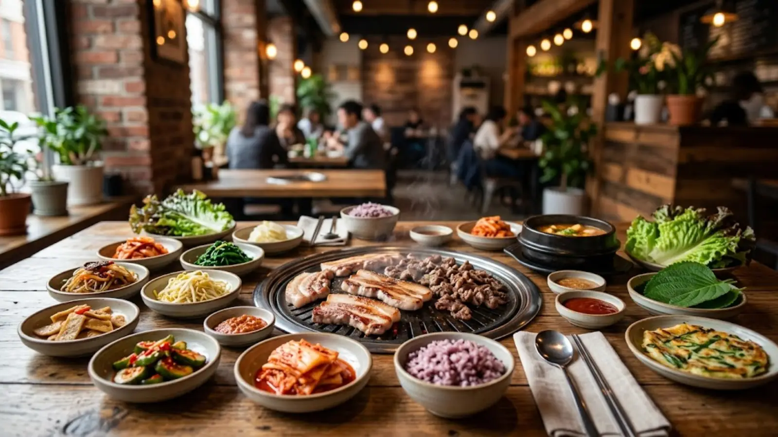 Korean Restaurants in Festival Mall Banner