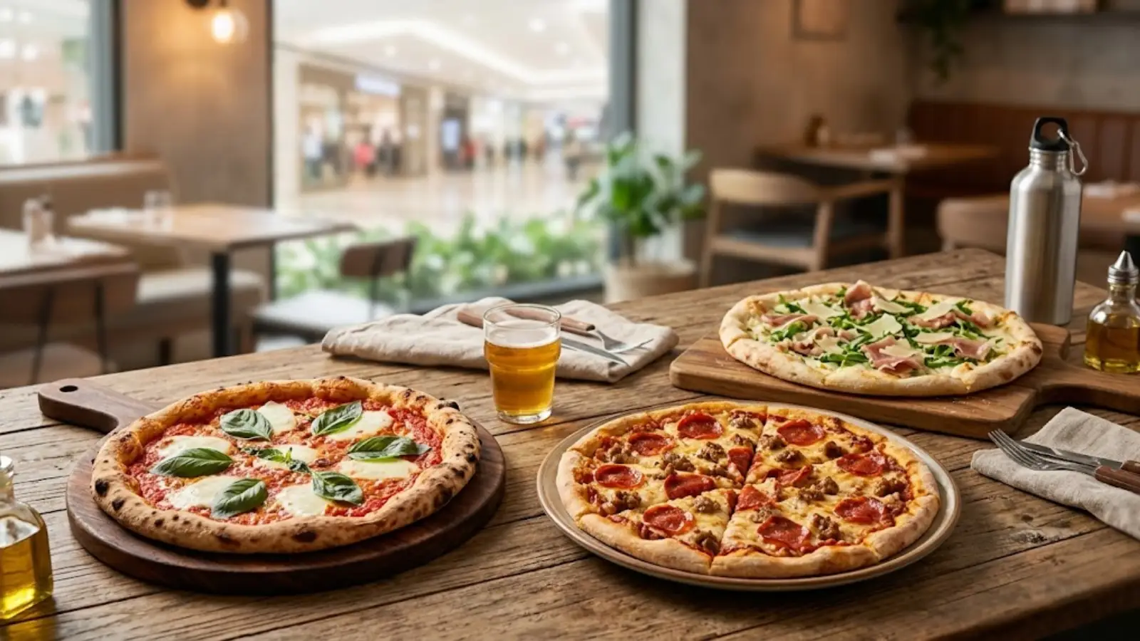 Pizza in Festival Mall Banner