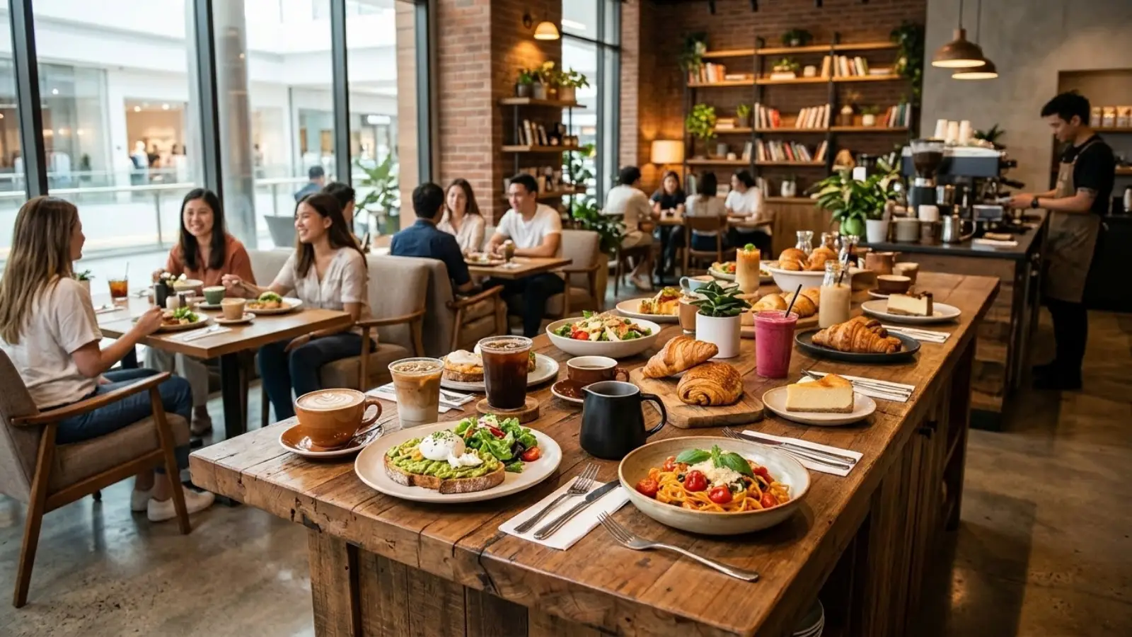 Coffee Shop in Gateway Mall Banner