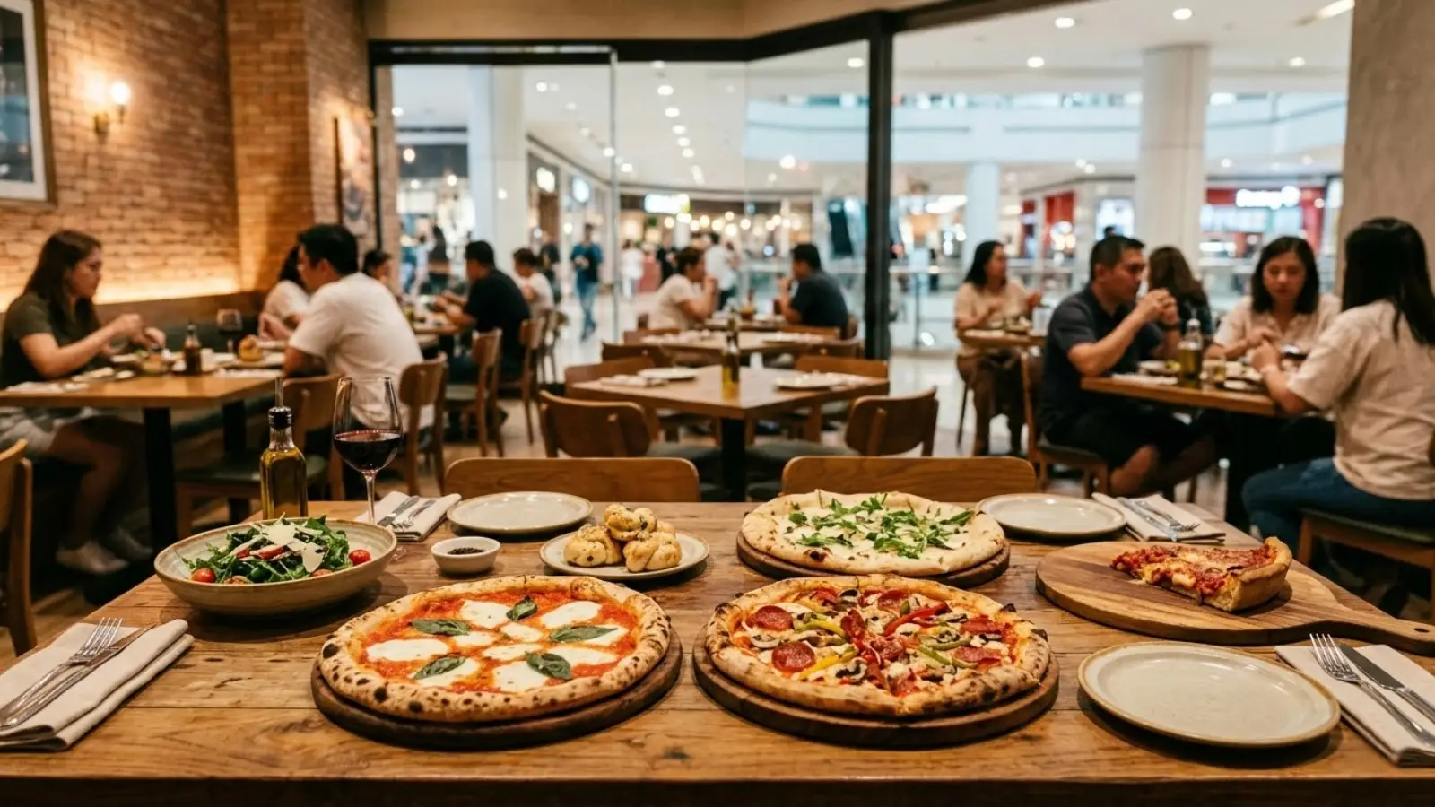 Pizza in Gateway Mall Banner