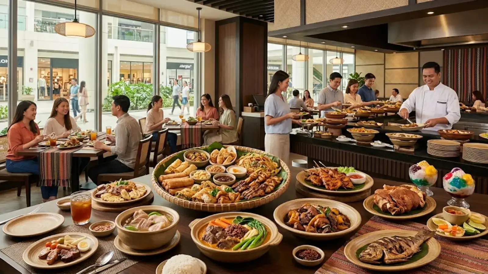 Filipino Restaurants in Glorietta Banner