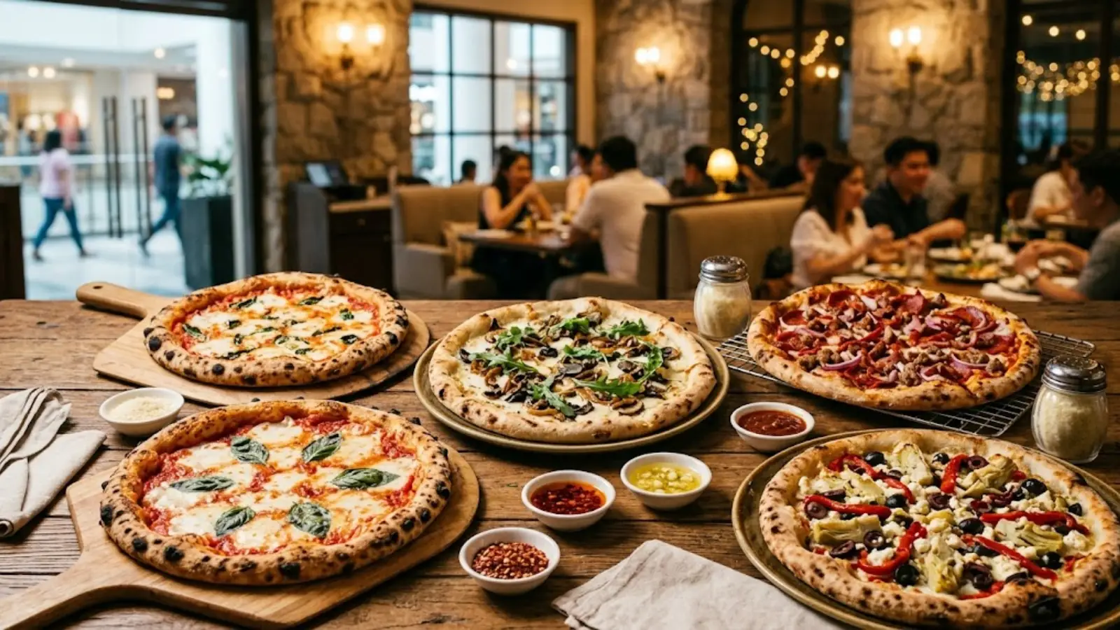 Pizza in Glorietta Banner