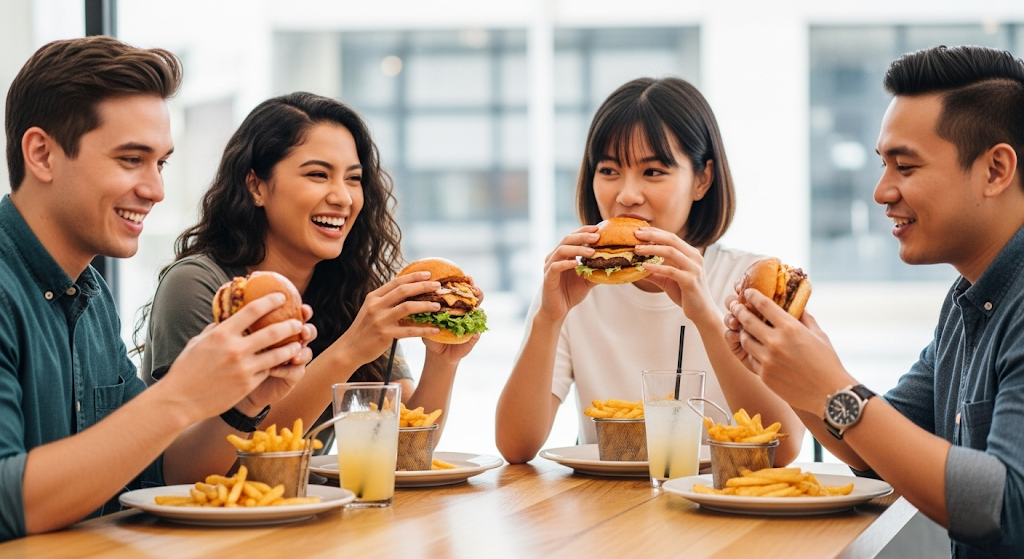 Burger in SM City North EDSA Banner