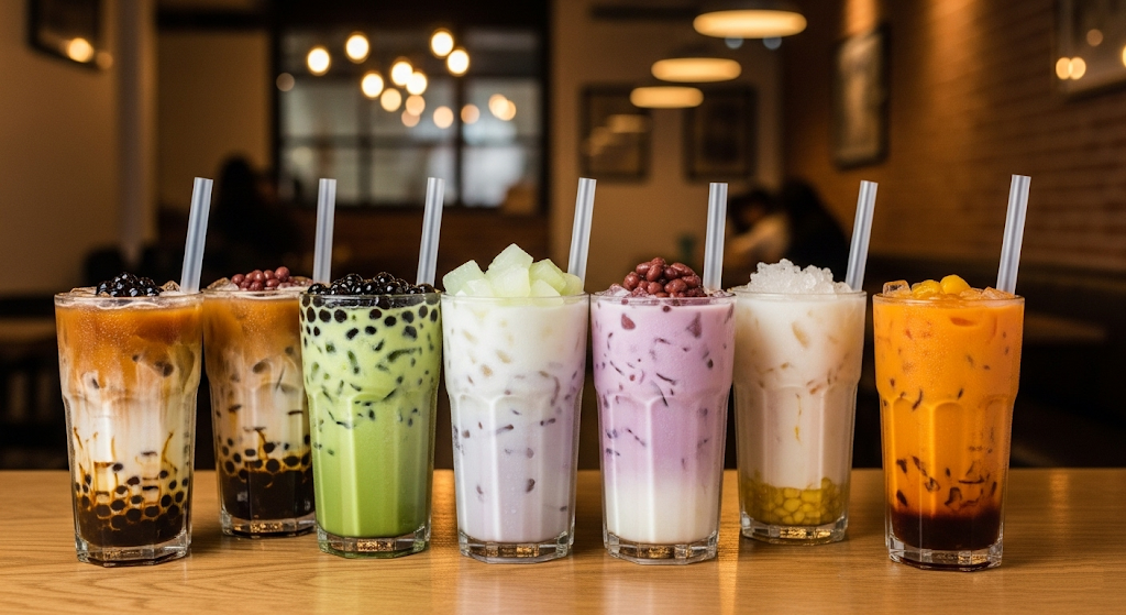 Milk Tea in SM City North EDSA Banner