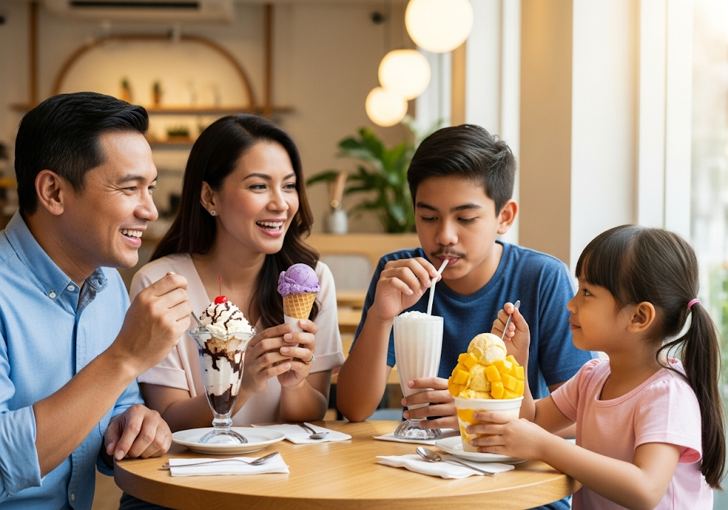 Ice Cream in SM Mall of Asia Banner
