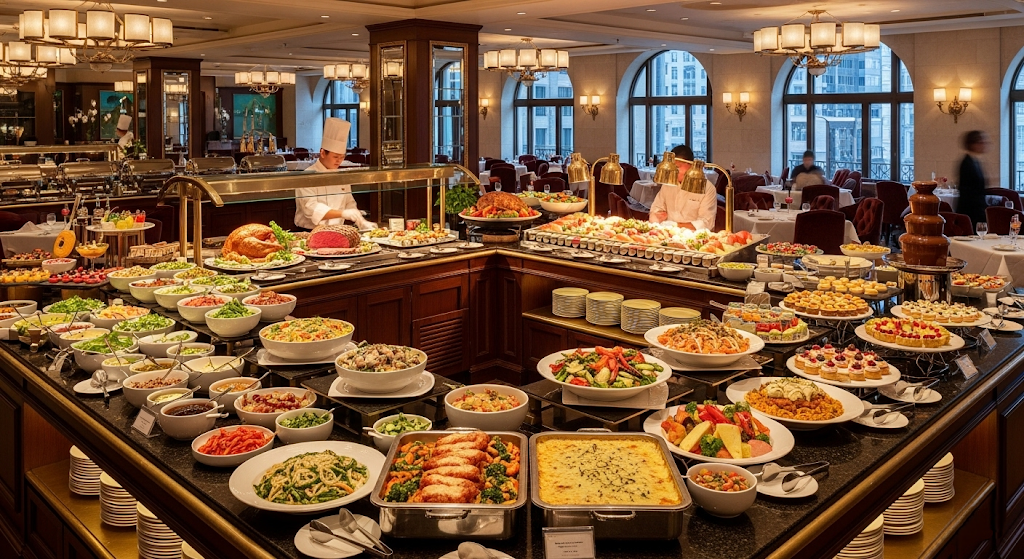 Buffet in SM Megamall Banner