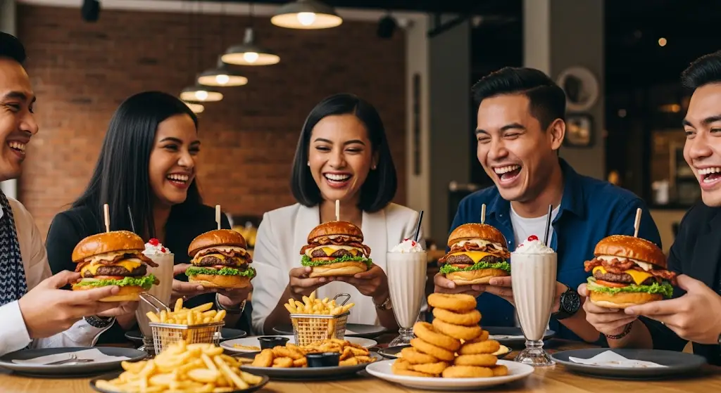 Burger in SM Megamall Banner