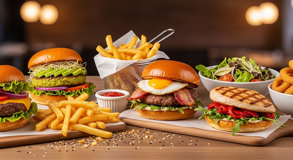 Burger in TriNoma Banner