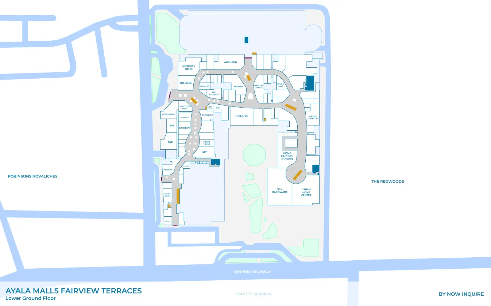 Siomai House in Fairview Terraces Location Map