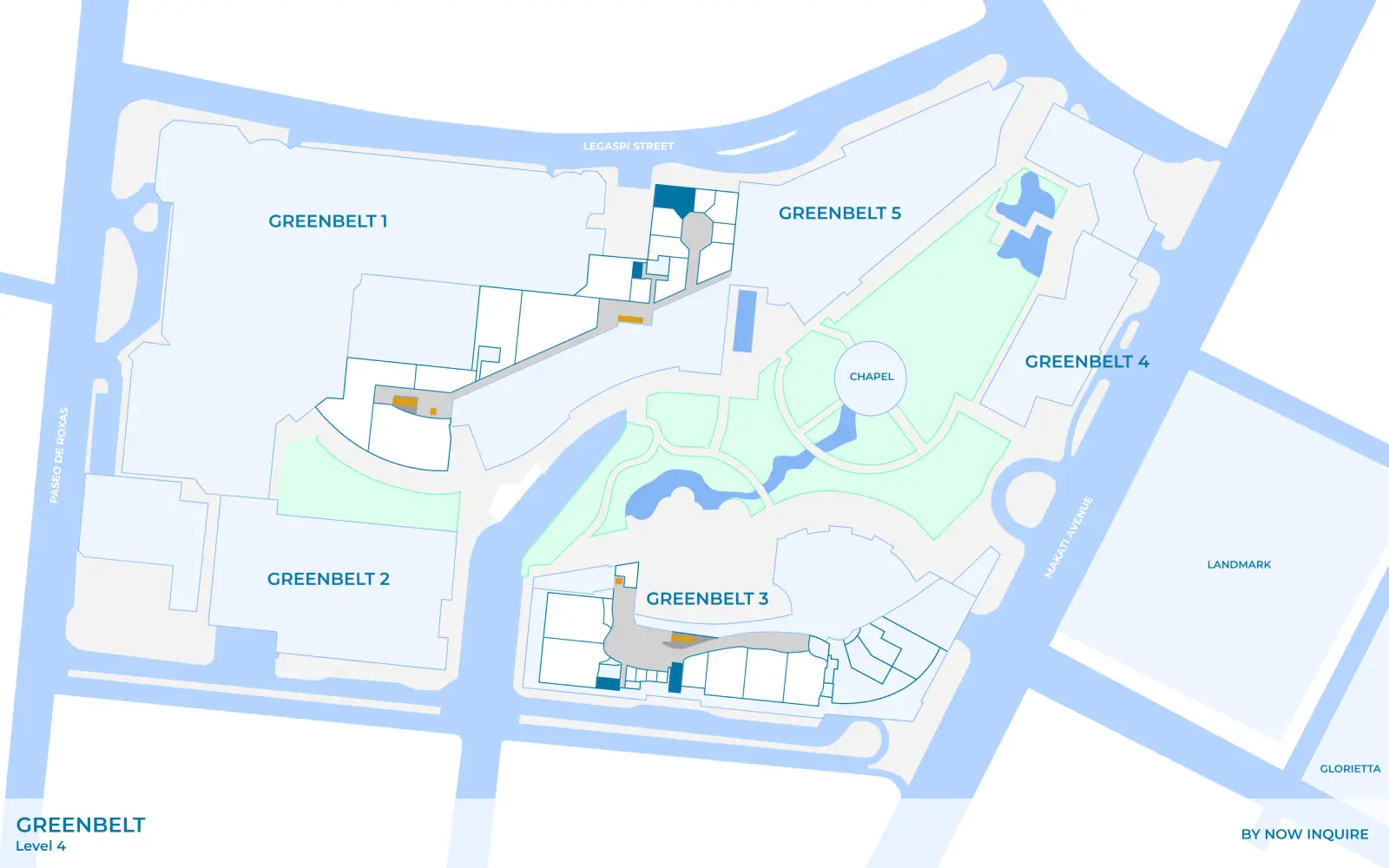 The Movie Snackbar in Greenbelt Location Map