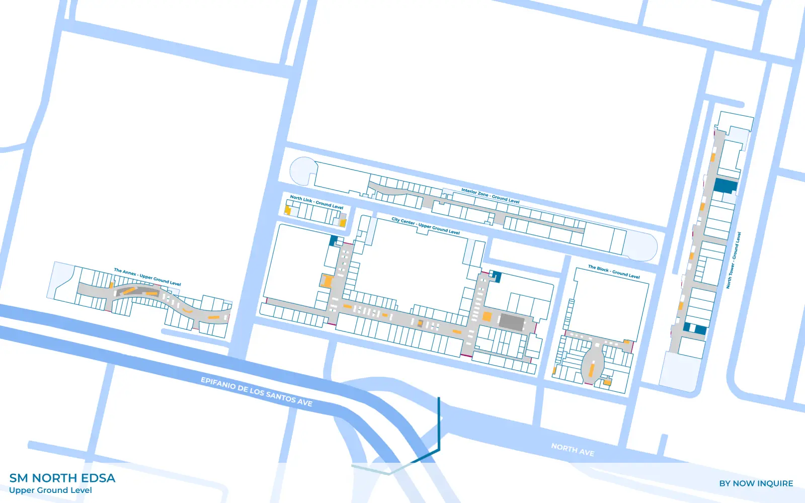 Beard Papa's in SM City North EDSA Location Map