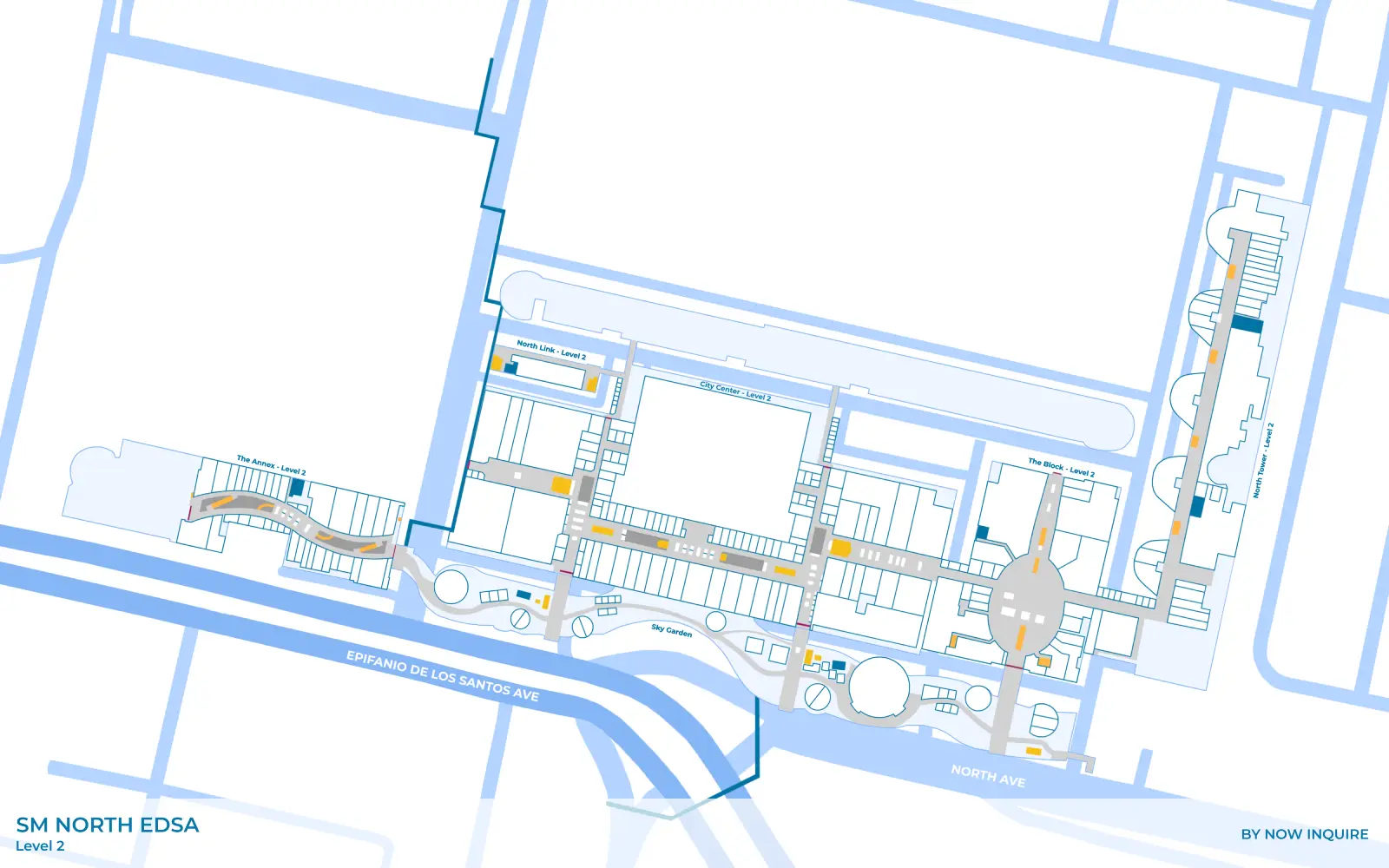 10 Yen King in SM City North EDSA Location Map