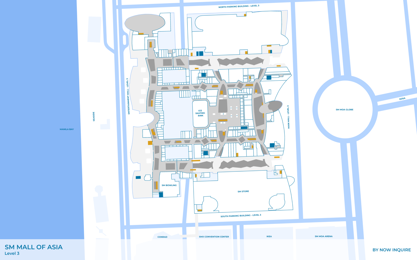 Chatramue in SM Mall of Asia Location Map