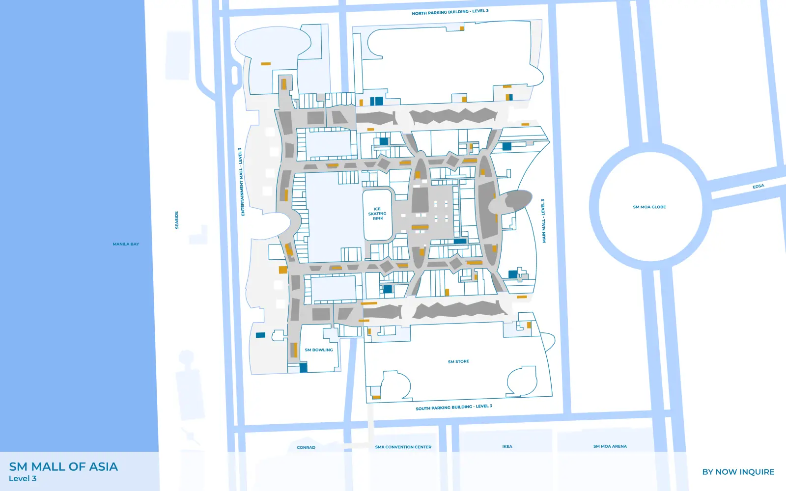 The Matcha Tokyo in SM Mall of Asia Location Map