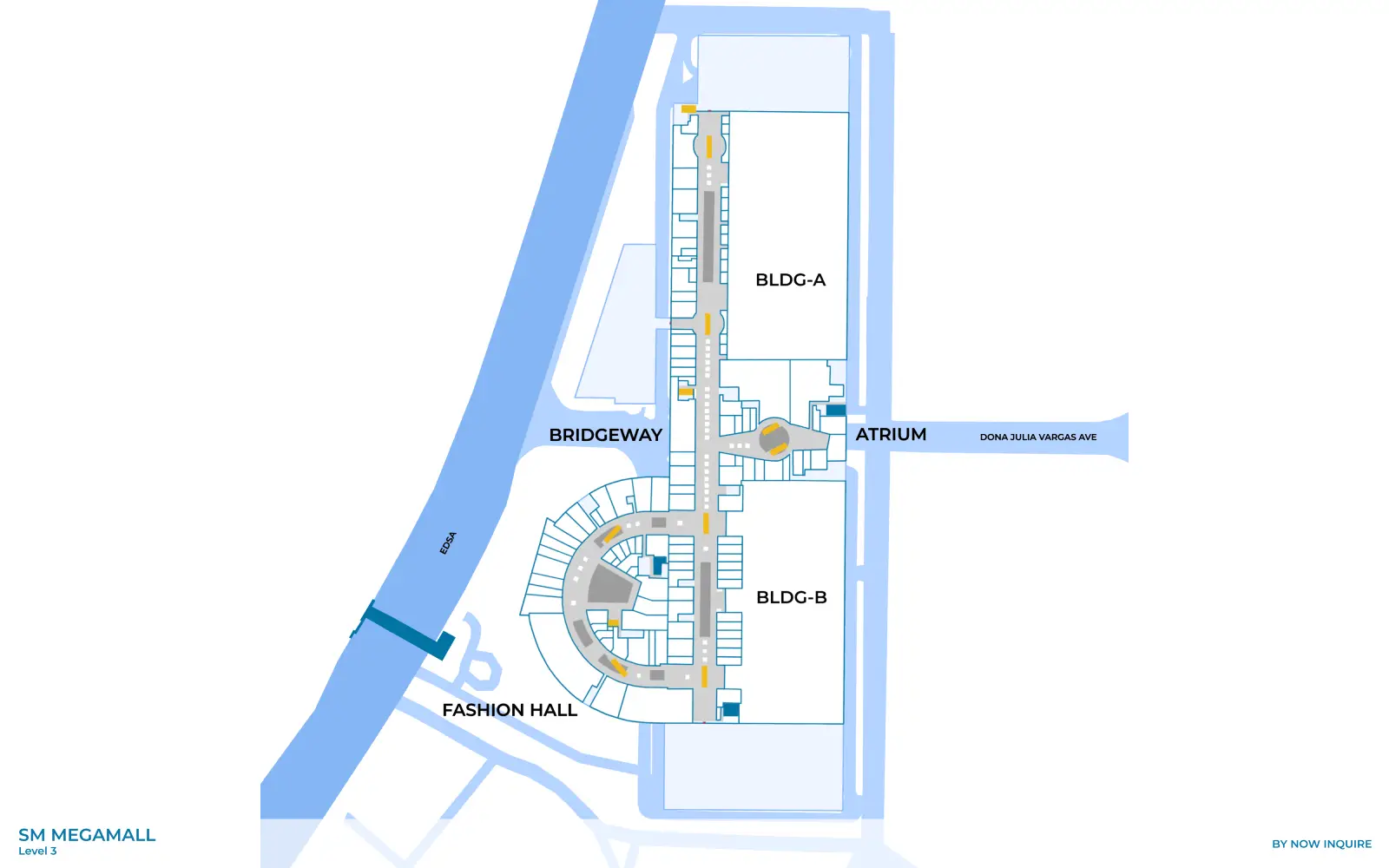 Rocky Mountain Chocolate Factory in SM Megamall Location Map