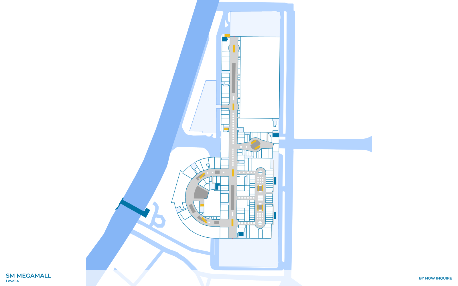 Astons Specialties in SM Megamall Location Map