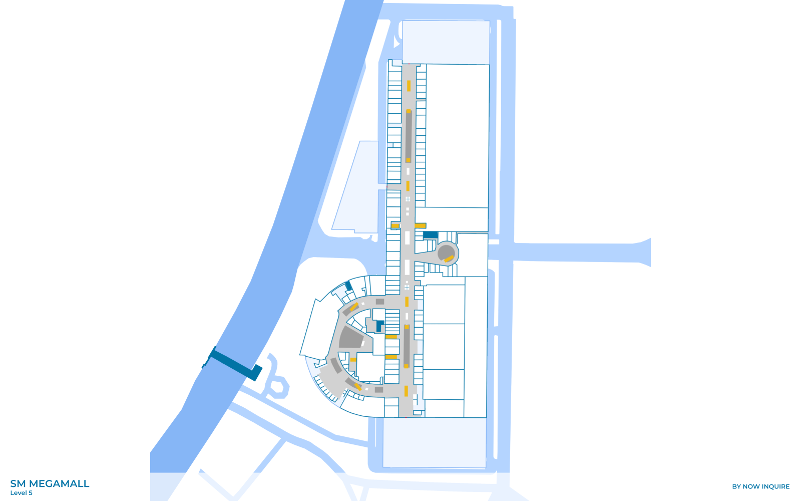 Paper Moon in SM Megamall Location Map