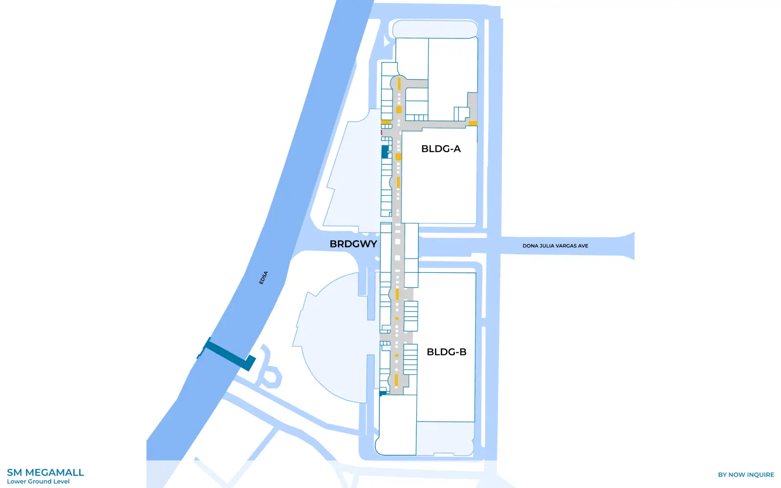 Johnn Lemon in SM Megamall Location Map