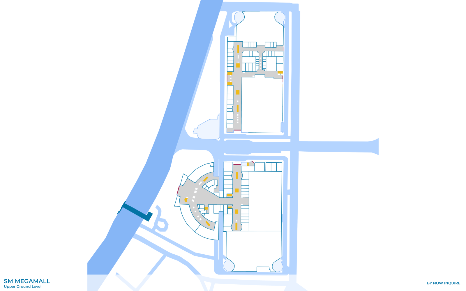 Krispy Kreme in SM Megamall Location Map